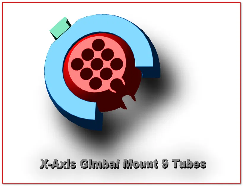 Giá đỡ gimbal ống PTFE trục X 9 cho Anycubic Kobra 3 - Image 1