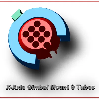 Giá đỡ gimbal ống PTFE trục X 9 cho Anycubic Kobra 3