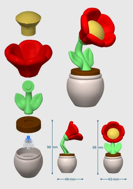 Bông Hoa "Clicker" - Image 5
