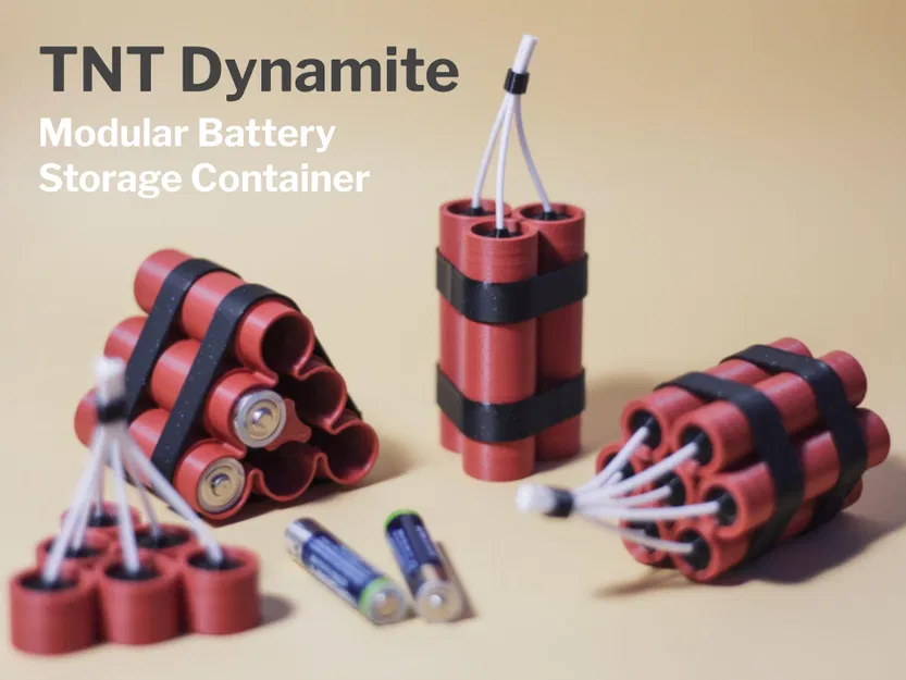 Hộp Đựng Pin TNT Dynamite: Mô-đun - Image 1