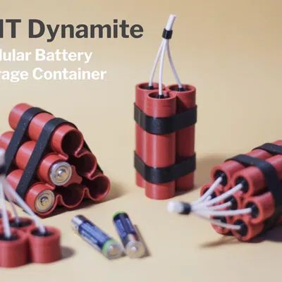 Hộp Đựng Pin TNT Dynamite: Mô-đun
