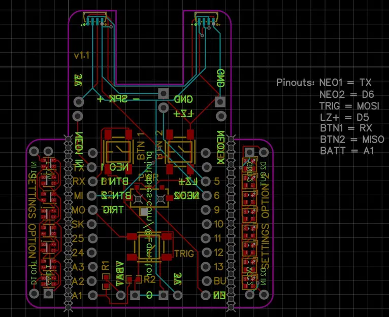 Star Trek Next Generation Type 1 Phaser cho đồ điện tử - Image 5