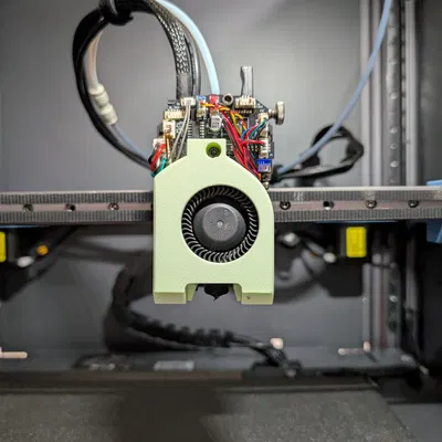 Kẹp quạt Atomic cho toolhead kiểu SV08 Bambu [12g] Tương thích Eddy