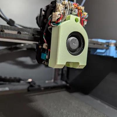 Kẹp quạt Atomic cho toolhead kiểu SV08 Bambu [12g] Tương thích Eddy