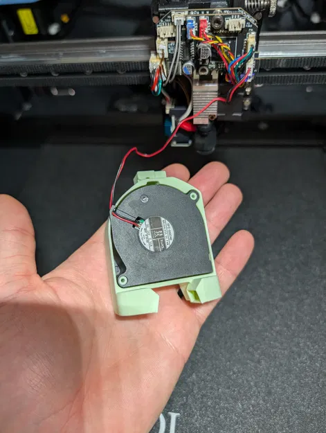 Kẹp quạt Atomic cho toolhead kiểu SV08 Bambu [12g] Tương thích Eddy - Image 4