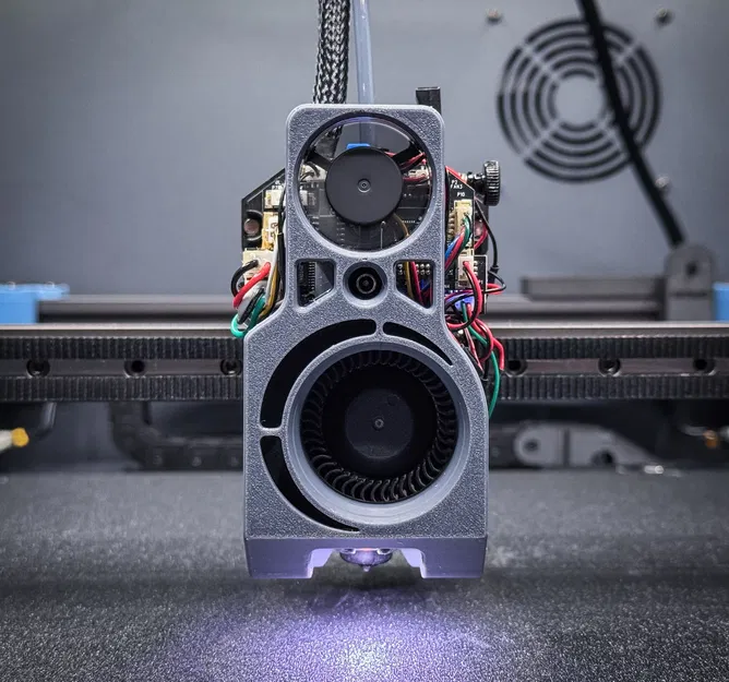 SV08 Fan Shroud (Atomic Remix) V2 - Chụp Quạt Nguyên Bản Remixed - Image 1