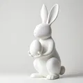 Mẫu Tượng Thỏ Phục Sinh Mộc Mạc – Phong Cách Nông Trại - Thumbnail 1