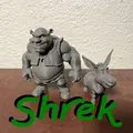 Mô hình Ogre Shrek và Donkey - Thumbnail 1