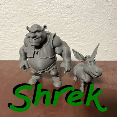 Mô hình Ogre Shrek và Donkey