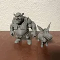Mô hình Ogre Shrek và Donkey - Thumbnail 5