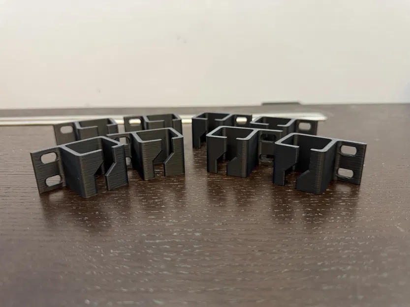 Kẹp/Kênh Quản Lý Dây Cáp Cho Rack Máy Chủ/Mạng/Studio - Image 1