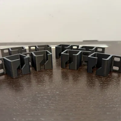 Kẹp/Kênh Quản Lý Dây Cáp Cho Rack Máy Chủ/Mạng/Studio