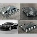 Mô hình thẻ kit Chevrolet Corvette - Thumbnail 1