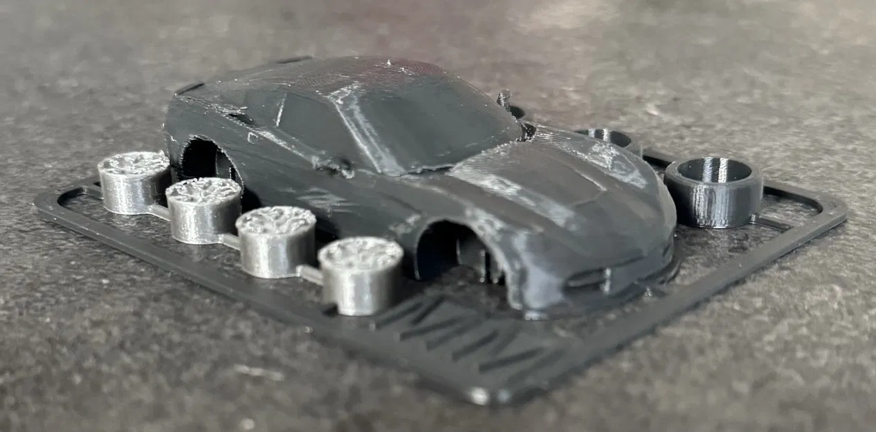 Mô hình thẻ kit Chevrolet Corvette - Image 2