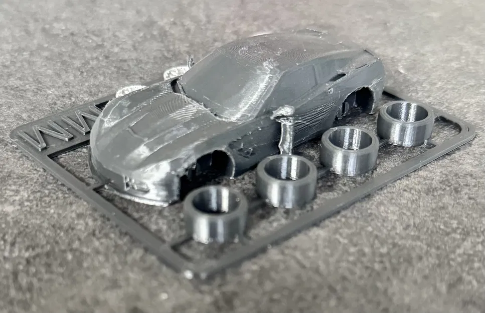 Mô hình thẻ kit Chevrolet Corvette - Image 3