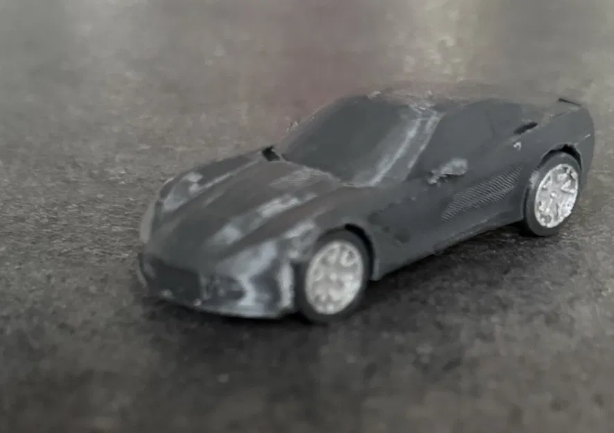 Mô hình thẻ kit Chevrolet Corvette - Image 13