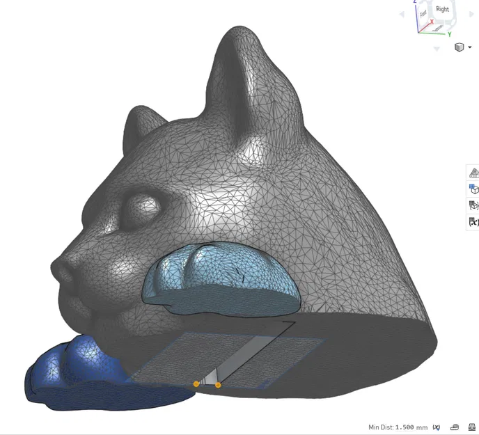 Dấu trang hình mèo dày dặn - Image 2