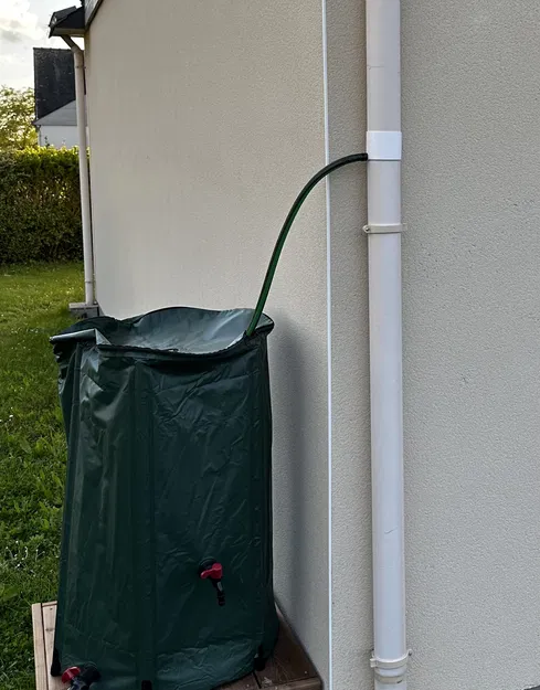 Bộ Hứng/Thu Nước Mưa Ống 80mm - Image 2