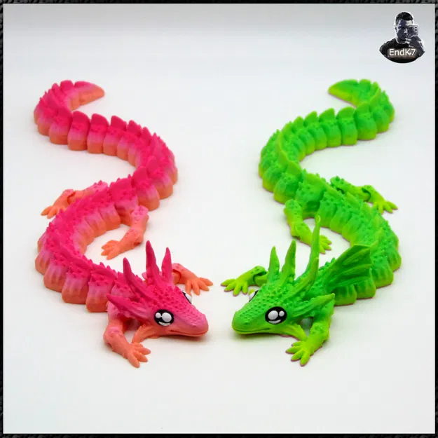 Rồng Kỳ Nhông V2 - Dragon Axolotl V2 - Image 2