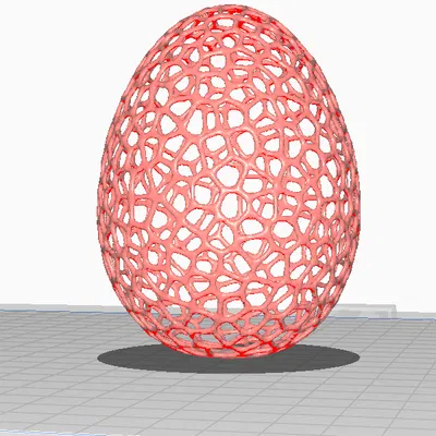 Trứng Voronoi Độc Đáo