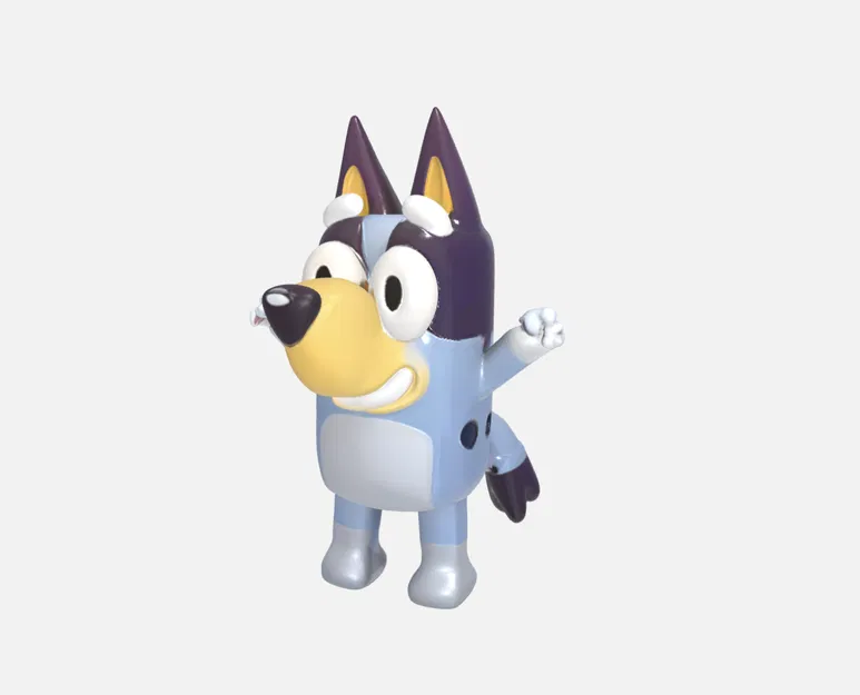 Mô hình in 3D Bluey - Nhân vật hoạt hình Úc - Image 2