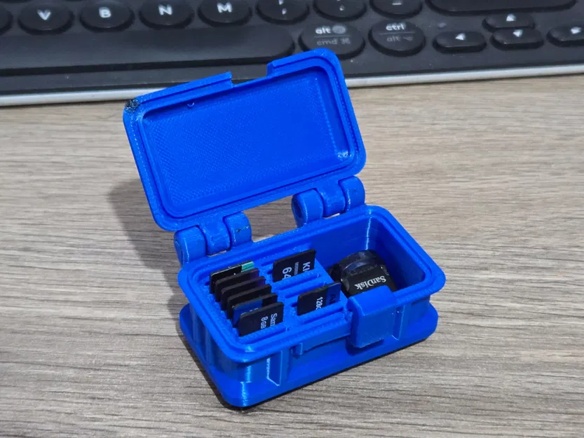 Hộp Đựng Thẻ Micro SD Nhỏ Gọn In 3D - Image 2