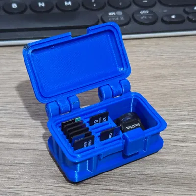 Hộp Đựng Thẻ Micro SD Nhỏ Gọn In 3D
