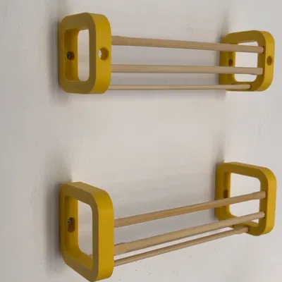 Giá đỡ hũ gia vị - Tái chế đũa ăn