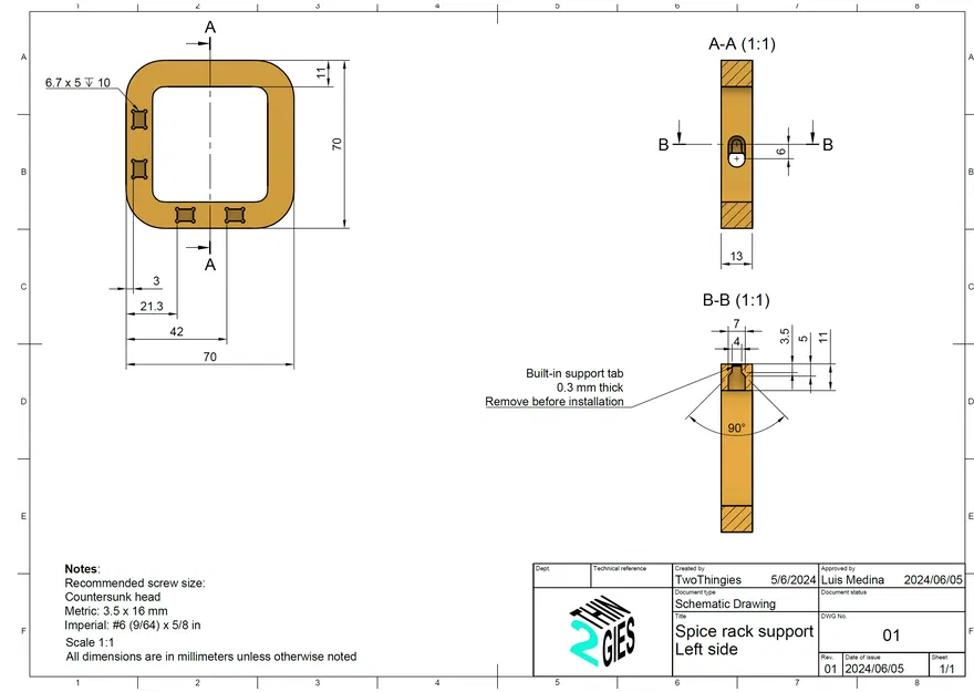 Giá đỡ hũ gia vị - Tái chế đũa ăn - Image 3