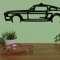Trang trí hình dáng Ford Mustang - Thumbnail 1