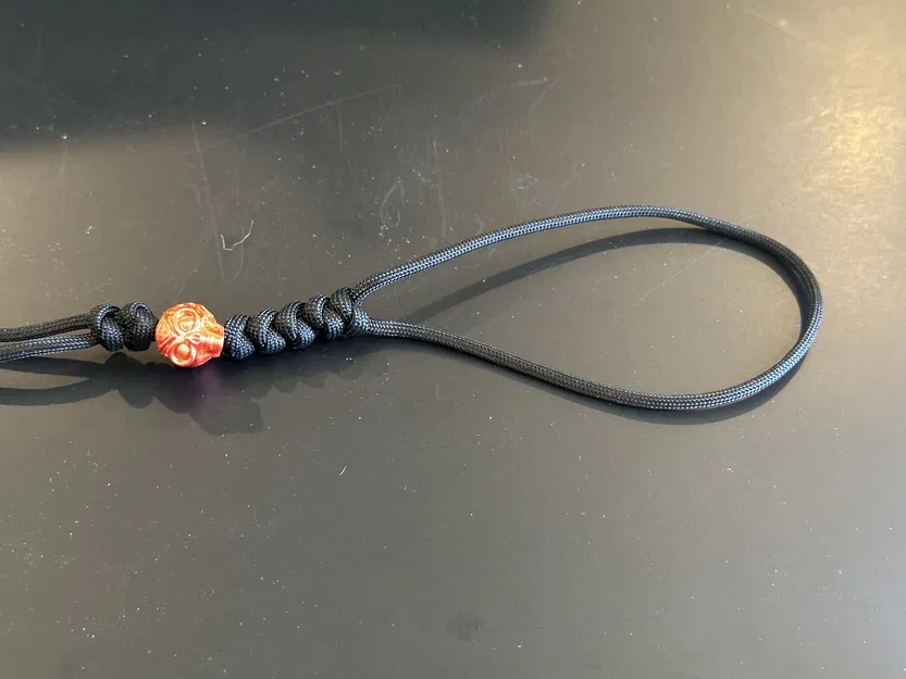 Hạt Paracord Hình Đầu Lâu Người Ngoài Hành Tinh Ướp Xác - Image 9