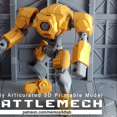 BattleMech - Cyclops (Mô Hình Robot Chiến Đấu)