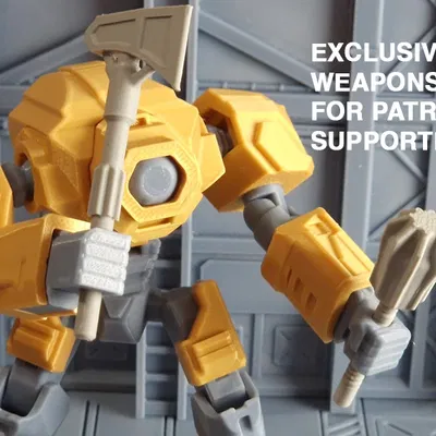 BattleMech - Cyclops (Mô Hình Robot Chiến Đấu)