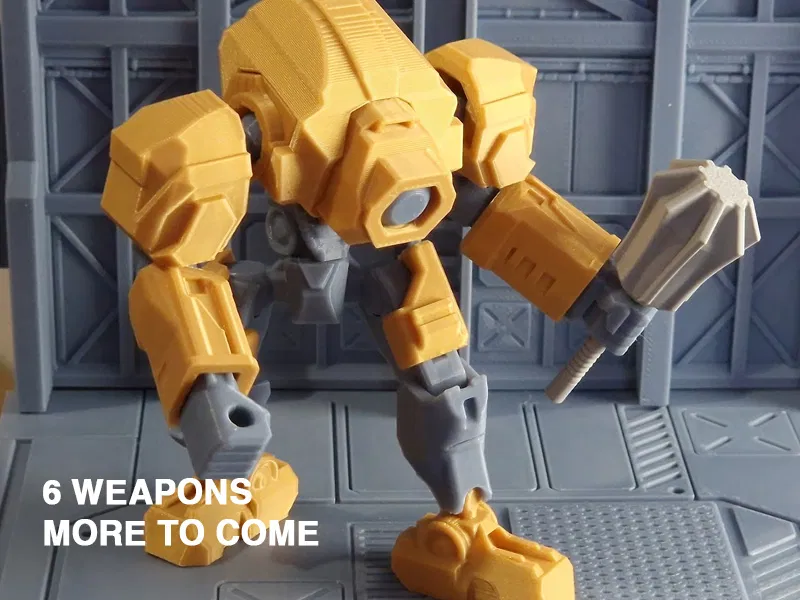 BattleMech - Cyclops (Mô Hình Robot Chiến Đấu) - Image 5