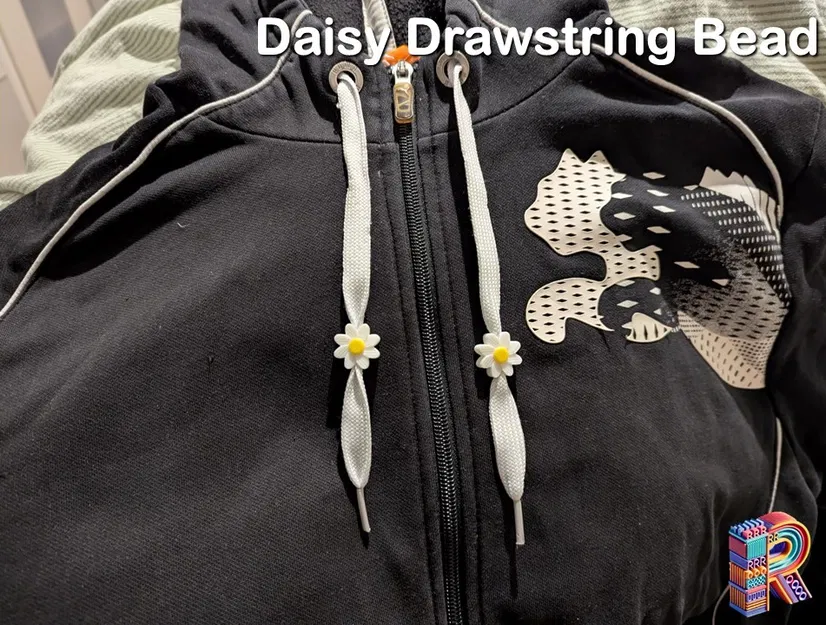 Hạt Chặn Dây Rút Hình Hoa Cúc - Image 2