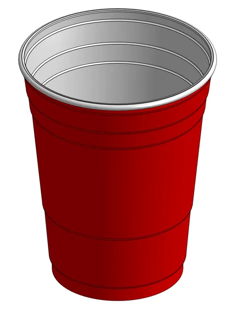 Cốc Đỏ "Solo Cup" - Cốc Beer Pong - Image 1