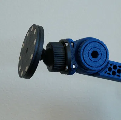 Giá Đỡ Điện Thoại Có Khớp Cầu Và Nam Châm