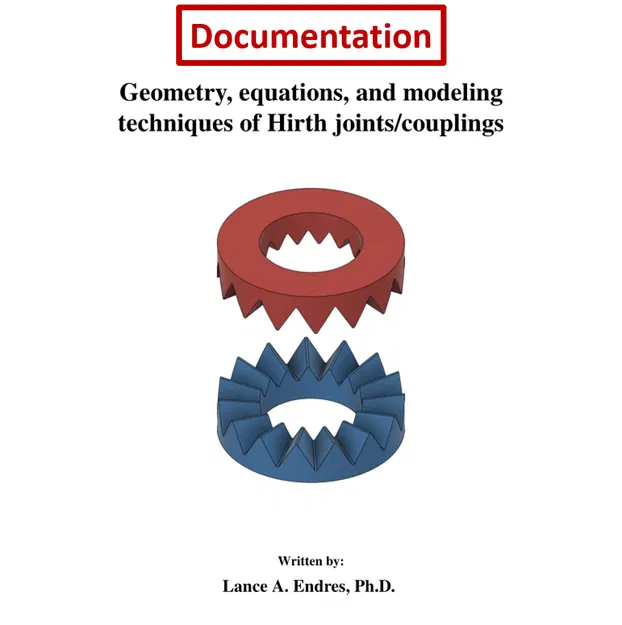 Khớp nối Hirth có Tệp nguồn và Tài liệu đi kèm - Image 7