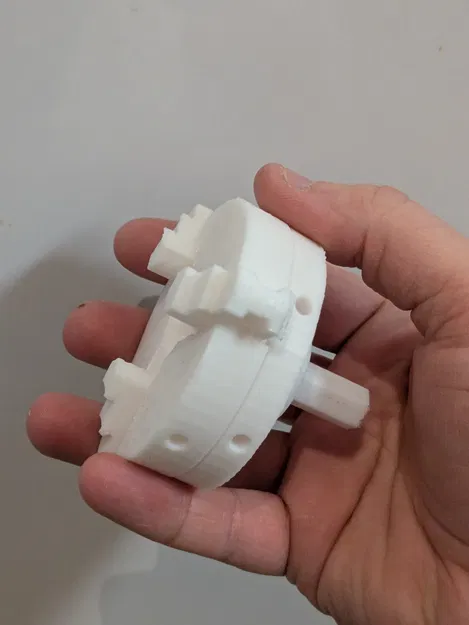 Mâm Cặp 3 Chấu 2.5 Inch Có Cán Lục Giác - Image 1