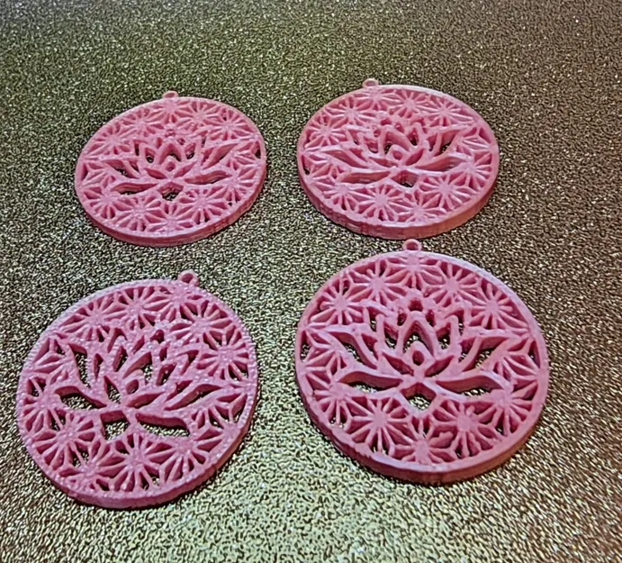 Bông tai hoa sen - Image 1