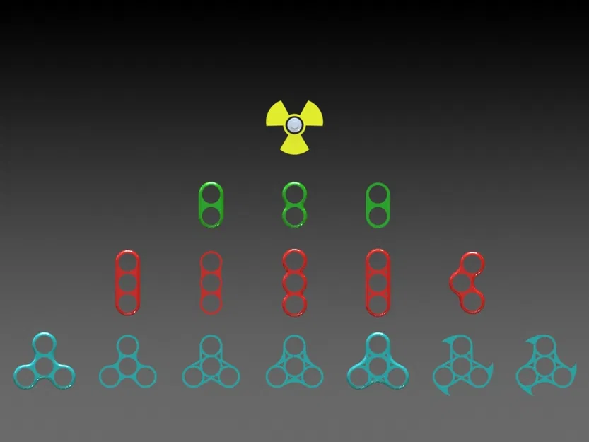 16 Mẫu Fidget Spinner - Image 2