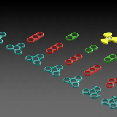 16 Mẫu Fidget Spinner