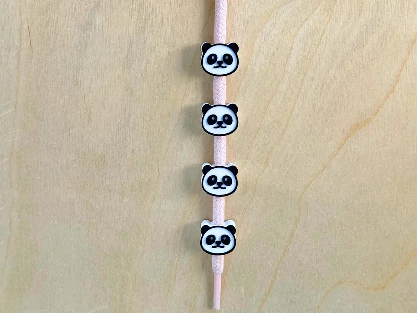 Hạt Đầu Dây Áo Hoodie Gấu Trúc Dễ Thương - Image 1