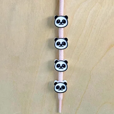 Hạt Đầu Dây Áo Hoodie Gấu Trúc Dễ Thương