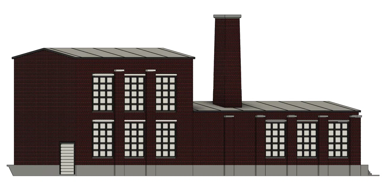 Mô hình công nghiệp bên đường ray khổ N, chiều rộng hẹp - Image 3