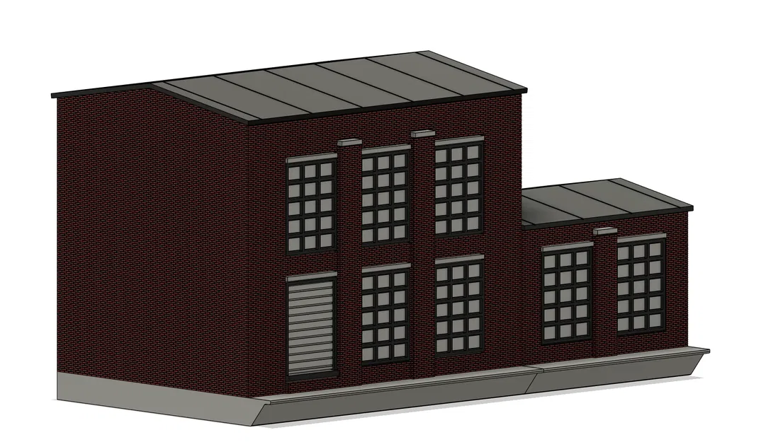 Mô hình công nghiệp bên đường ray khổ N, chiều rộng hẹp - Image 4