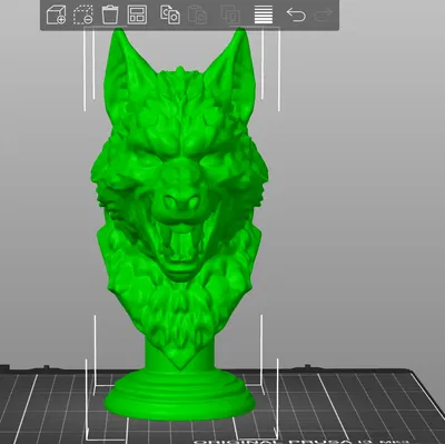 Tượng đầu người sói