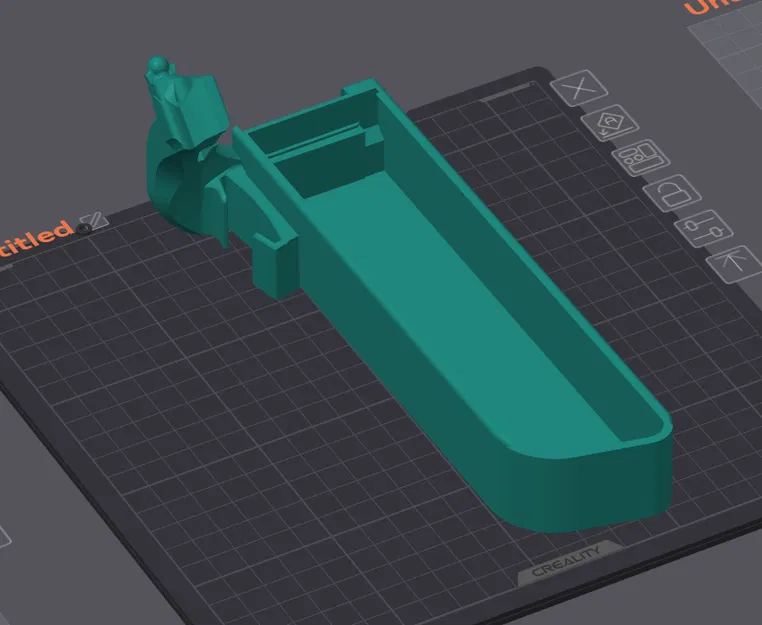 Hộp đựng đồ và thanh đỡ đuôi cho Ender 3 v3 SE - Image 1