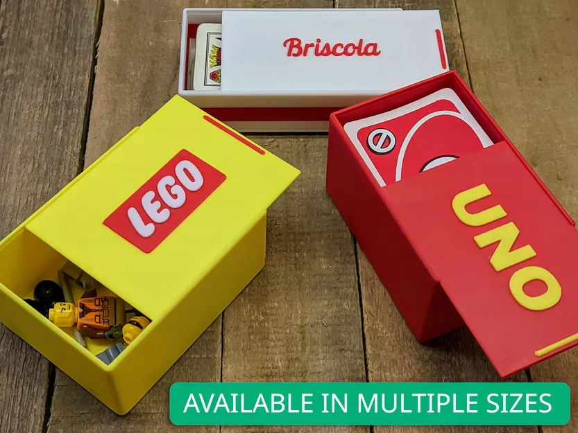 Bộ sưu tập hộp nắp trượt (hơn 75 kích cỡ) - Image 1