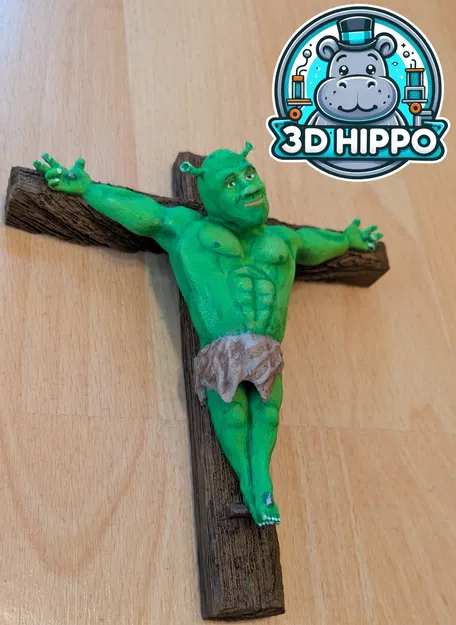 Shrek Bị Đóng Đinh Trên Thánh Giá - Image 2